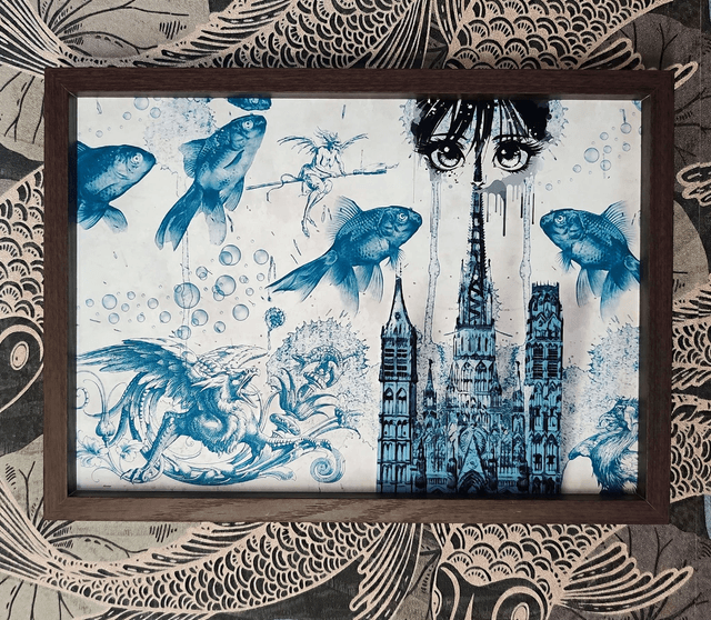 Les poissons bleus